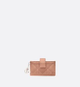 Lady Dior 5-Gusset Card Holder offers at $530 in Dior