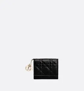 Lady Dior Lotus Wallet offers at $660 in Dior