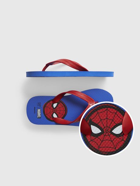 GapKids &#124 Marvel Spider-Man Partially Plant-Based Flip Flops offers at $3.99 in Gap Kids