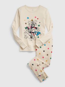 GapKids &#124 Disney 100% Recycled Mickey Mouse PJ  Set offers at $18 in Gap Kids