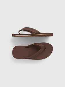 Kids Faux-Leather Flip Flops offers at $5.97 in 