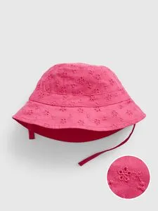 Baby Eyelet Bucket Hat offers at $17 in BabyGap and Maternity