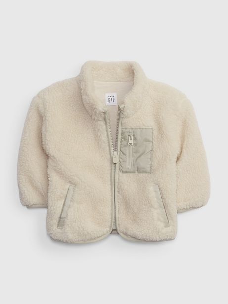 Baby Sherpa Jacket offers at $24 in BabyGap and Maternity
