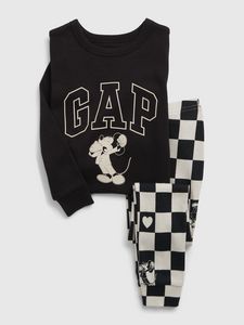 BabyGap &#124 Disney 100% Organic Cotton Mickey Mouse PJ Set offers at $17 in BabyGap and Maternity