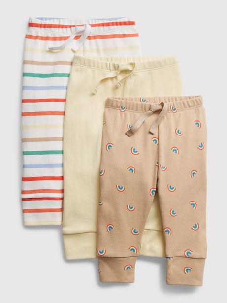 Baby Pull-On Pants (3-Pack) offers at $15 in BabyGap and Maternity