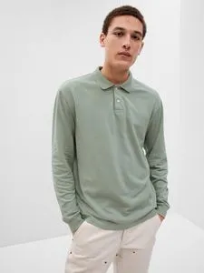 Pique Polo Shirt offers at $34.99 in Gap