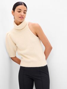 One-Shoulder Turtleneck Sweater offers at $16.99 in Gap