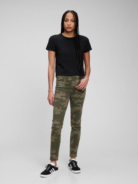 High Rise True Skinny Jeans with Washwell offers at $19.97 in Gap