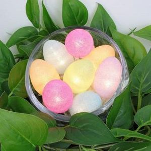 Glitter Easter Eggs Plastic LED String Lights, 3.5ft offers at $7.5 in Party City
