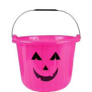 Pink Jack-o'-Lantern Treat Bucket offers at $1.2 in Party City