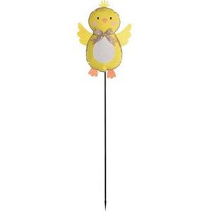 Easter Chick Felt & Plastic Yard Stake, 36in offers at $4.5 in Party City