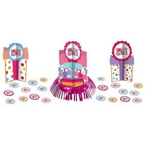 Girl Birthday Centerpiece Kit 23pc offers at $4 in Party City
