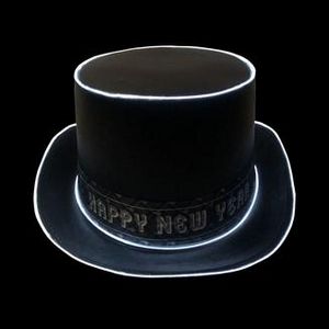 Light-Up Black Happy New Year Top Hat offers at $11.25 in Party City