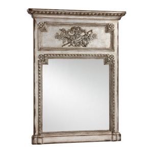 Antique Silver Madeleine Trumeau Wall Mirror offers at $1439 in Ethan Allen