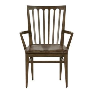 Benham Wood-Seat Armchair offers at $266 in Ethan Allen