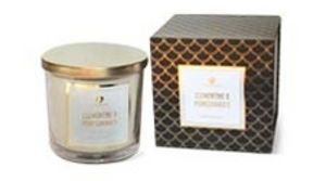 Huntington Home Luxury Scented Candle with Gift Box offers at $4.99 in Aldi