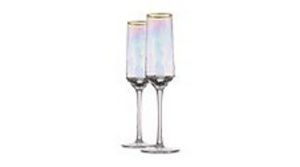 Crofton Hammered Wine or Champagne Glasses offers at $9.99 in Aldi