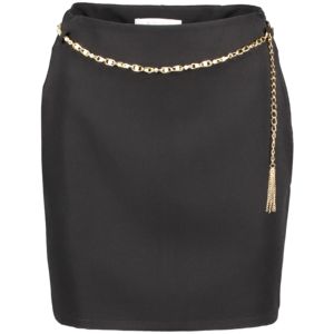 Belted mini skirt offers at $12.95 in 