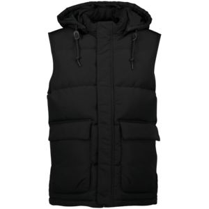 Vest with hood offers at $12.95 in New Yorker