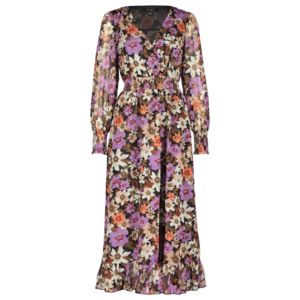 Maxi dress with volants offers at $19.95 in New Yorker
