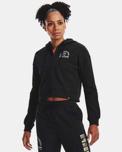 Women's Project Rock Heavyweight Terry Family Full-Zip offers at $100 in Under Armour