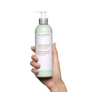 Invigorating Shine Hair Conditioner with Shea Butter offers at $33 in Clarins