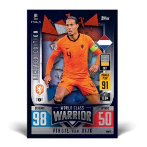 Road to UEFA Nations League Finals Match Attax 101 - Mega Lata - Silver Warrior (UK Version) offers at $12.99 in Topps