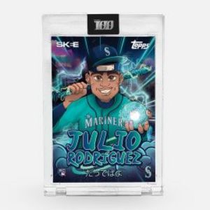Topps Project100 Card 62 - Julio Rodriguez by DJ Skee offers at $20 in Topps