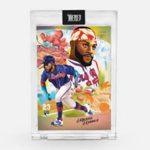Topps Project100 Card 76 - Michael Harris II by Gianni Lee offers at $20 in Topps