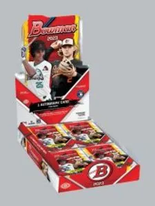 PRE-ORDER: 2023 Bowman Baseball - Hobby Box offers at $249.99 in Topps