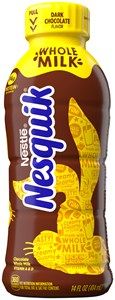 NESQUIK Dark Chocolate Flavor Whole Milk, Ready to Drink 14 fl oz. offers at $1 in La Bonita Supermarkets