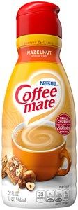 Coffee-Mate Coffee Creamer, Hazelnut, 32 fl oz (1 qt) 946 ml offers at $3.89 in La Bonita Supermarkets