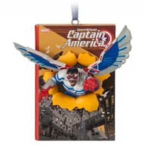 Captain America Sam Wilson Sketchbook Ornament offers at $7.98 in Disney Store