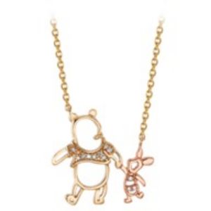 Winnie the Pooh and Piglet Diamond Necklace offers at $74.99 in Disney Store