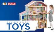 30% off select toys deals at 