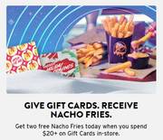 Taco Bell offer | Two free Nacho Fries! | 10/28/2022 - 12/21/2022