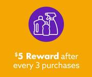 $5 Reward after every 3 purchases deals at 